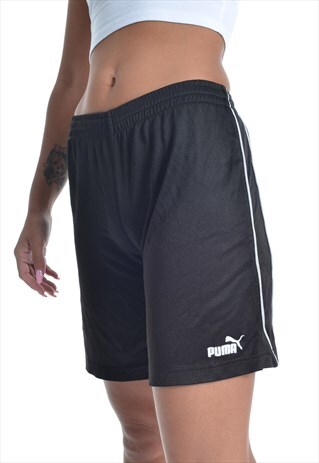 VINTAGE PUMA SPORTS SHORTS BLACK