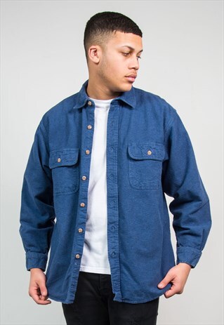 PLAIN FLANNEL SHIRT