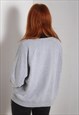 VINTAGE TOMMY HILFIGER BIG LOGO SWEATSHIRT GREY