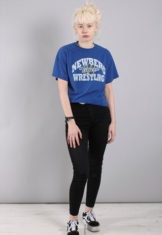 VINTAGE NEWBERG WRESTLING T-SHIRT