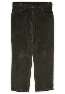 Vintage Wrangler Khaki Corduroy Trousers Mens