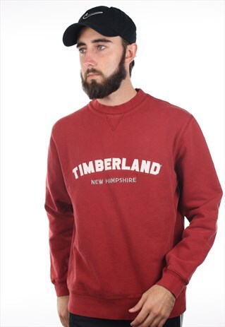 VINTAGE TIMBERLAND SPELL OUT SWEATSHIRT JUMPER