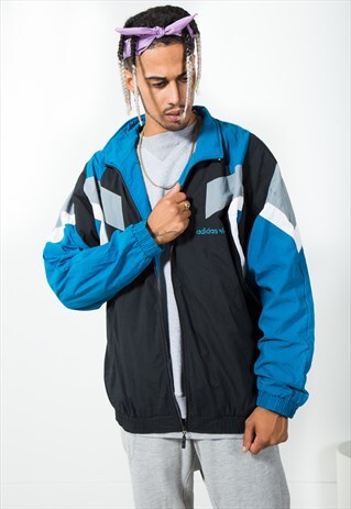 VINTAGE ADIDAS SPORT SHELL JACKET / S1884