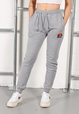 Vintage Ellesse Joggers in Grey Soft Lounge Trackies XS