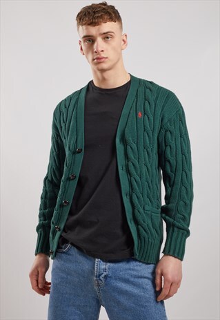 VINTAGE RALPH LAUREN KNITTED CARDIGAN