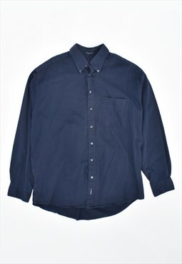 Vintage 90's Gant Shirt Navy Blue