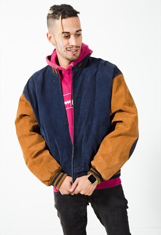 VINTAGE 80S BOMBER JACKET / S3781