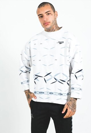 VINTAGE 80S REEBOK SWEATSHIRT / S6666