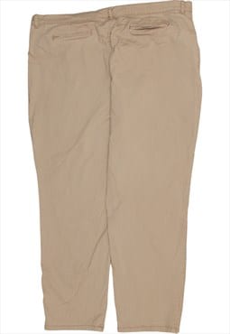 Lee 90's Straight Leg Baggy Trousers / Pants 48 Beige Cream