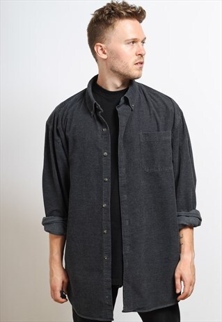 VINTAGE CORDUROY SHIRT GREY