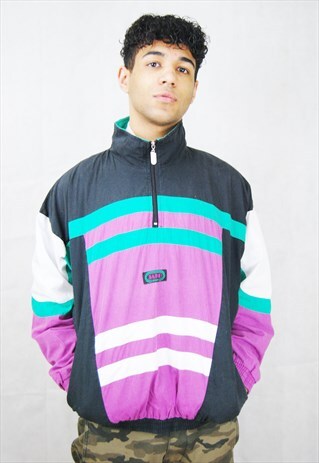CRAZY WINDBREAKER/SHELL/TRACK JACKET (1990'S)