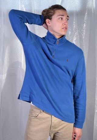 VINTAGE RALPH LAUREN 1/4 ZIP SWEATSHIRT