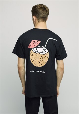 COCONUT BLACK TEE