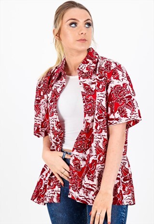 VINTAGE PATTERNED SHIRT S514
