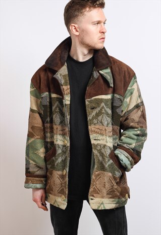 VINTAGE AZTEC FESTIVAL JACKET