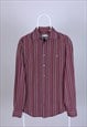 YSL YVES SAINT LAURENT SHIRT BOTTONS UPS STRIPED M