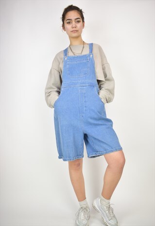 VINTAGE 90'S DENIM DUNGAREES
