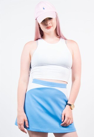 VINTAGE BLUE TENNIS SKIRT