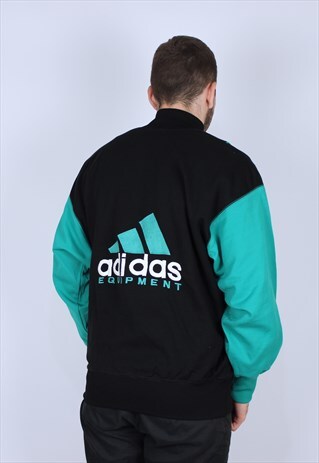 ADIDAS EQUIPMENT VINTAGE HOODIE RARE BIG LOGO