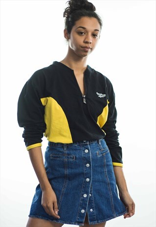 VINTAGE REEBOK LOGO SWEATSHIRT JUMPER 90S XL 11.5