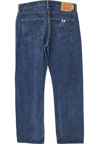 Levi's 90's Denim Slim Jeans Jeans 34 x 32 Navy Blue