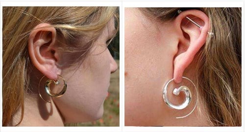 Swivel Hoop Earrings