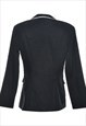 VINTAGE BLACK BLAZER - S