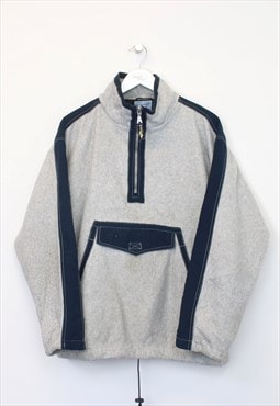 Vintage Unbranded fleece in grey and blue. Best fits L