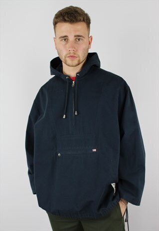RALPH LAUREN POLO JEANS HALF-ZIP RAIN ANORAK JACKET