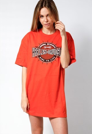 VINTAGE HARLEY DAVIDSON T-SHIRT DEAD STOCK