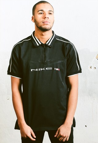 VINTAGE NIKE MONOCHROME POLO SHIRT