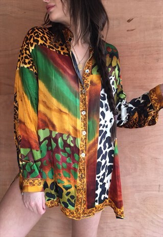 OVERSIZED RETRO 90S 80S VINTAGE UNISEX FESTIVAL SHIRT