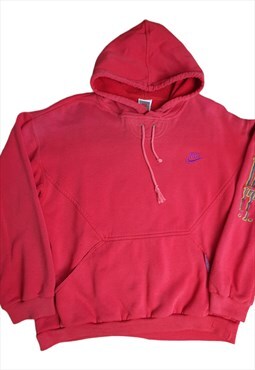 Vintage Nike hoodie sellout 90s red