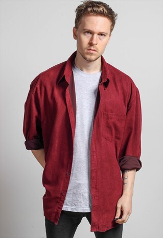 VINTAGE OVERSIZED CORDUROY SHIRT