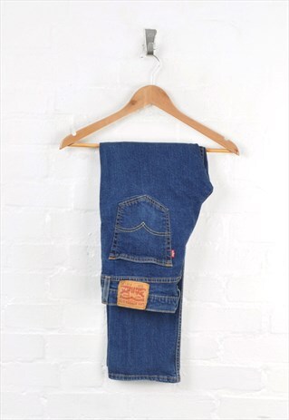 Vintage Levi's 514 Jeans Straight Fit Blue Denim W33 L30