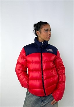 Red y2ks The North Face 700 Series Puffer Jacket Coat