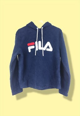 Vintage Fila Y2K Fleece in Blue S