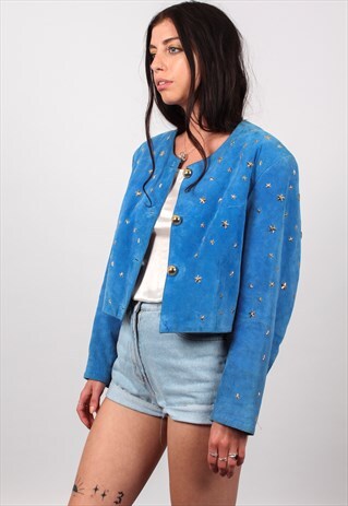 VINTAGE SUEDE PICCOLO FESTIVAL JACKET ASM2407