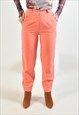 VINTAGE 80S TROUSERS IN PINK