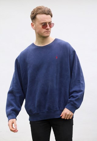 RALPH LAUREN USA 90S MINIMALIST SWEATSHIRT