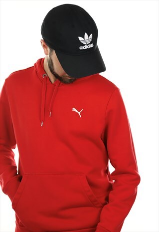VINTAGE PUMA SMALL LOGO HOODIE SWEATSHIRT