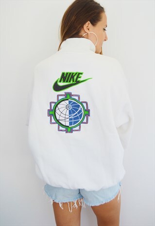 90'S NIKE 1/4 ZIP VINTAGE SWEATSHIRT/ TOP