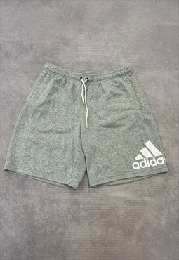 Adidas Shorts Grey Sweat Shorts with Logo