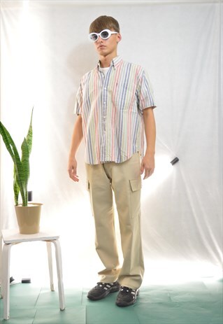 THREE COLOUR STRIPED SHIRT