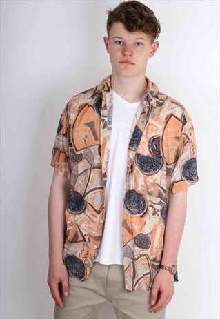 VINTAGE PATTERN SHIRT PTS028