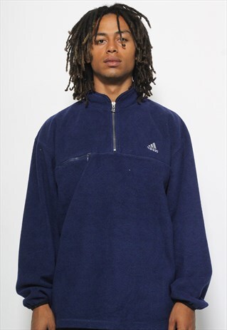 VINTAGE ADIDAS 1/4 ZIP FLEECE