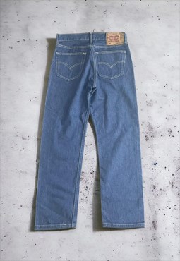 Mens Vintage Levi's Baggy 501 Blue Jeans