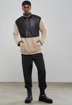 Black Comfortable windproof parachute fabric,Black Pants