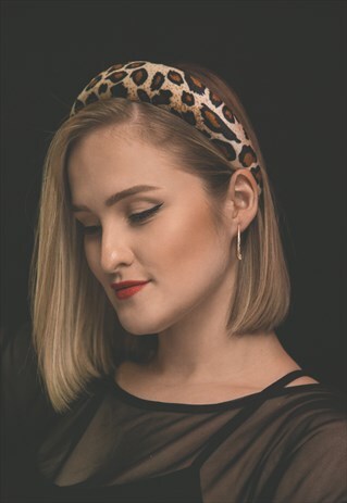 NEREIDA BIG SPOT LEOPARD HEADBAND