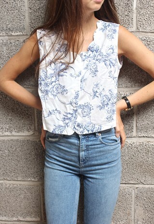 PRETTY FLORAL TOP